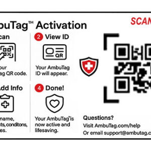 AmbuTAG™ Instant Access Wallet Card Canada