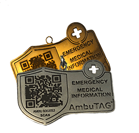 AmbuTag™ Medical QR Pendant